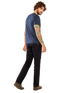 Calça Replay Jeans Masculina Tinmar Skinny Black Blue Escura