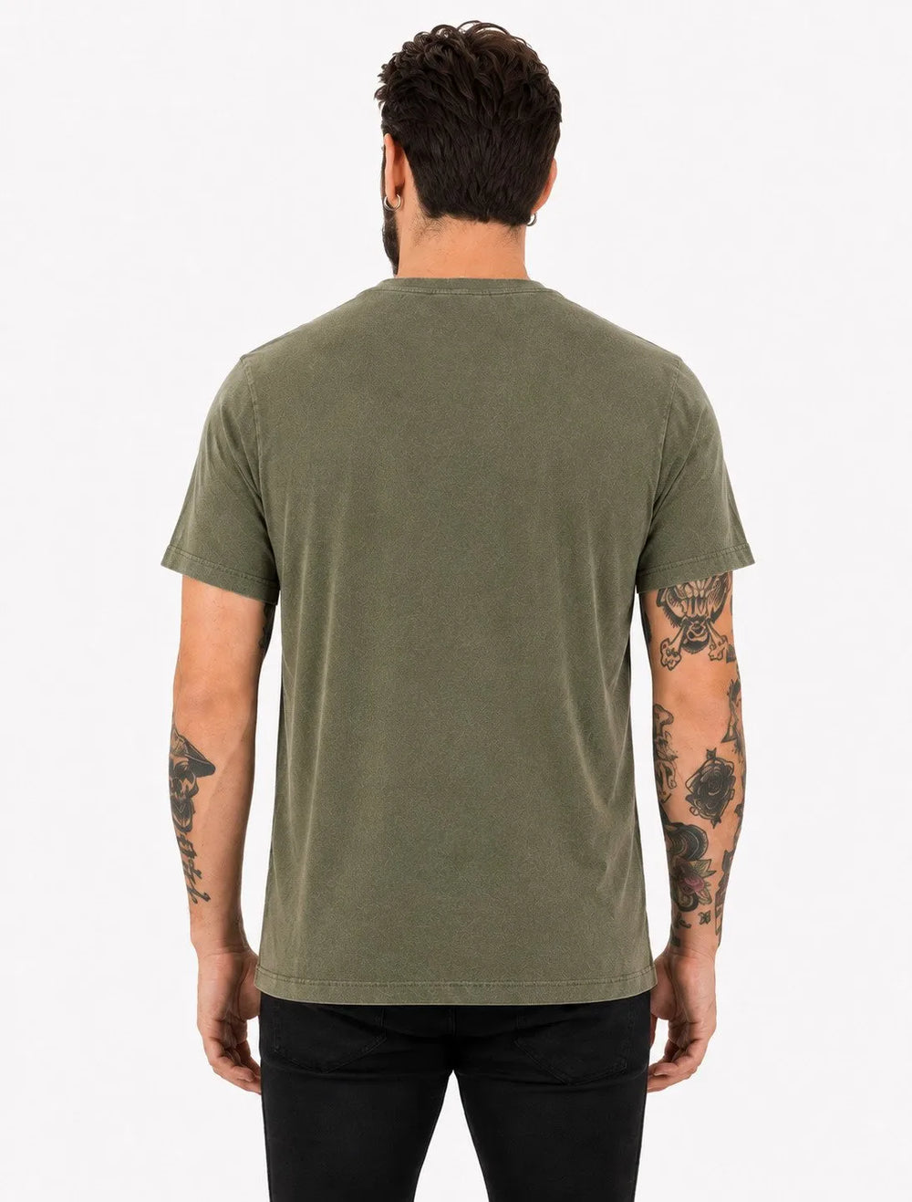 Camiseta John John Masculina Regular Fit Ghost Verde Militar