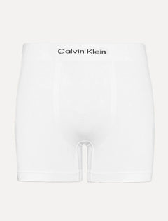 Cueca Calvin Klein Trunk Modern Logo Seamless Rib Branca