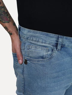 Calça John John Jeans Masculina Skinny Low US Azul Claro