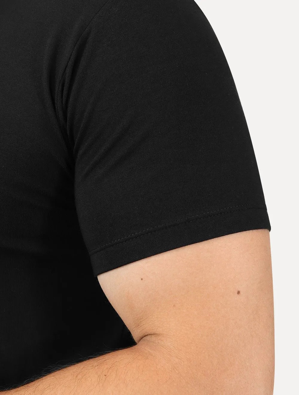 Camiseta Calvin Klein Jeans Cotton Lisa Preta
