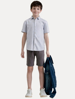 Bermuda Reserva Infantil TP Casual Rio Cinza Escuro