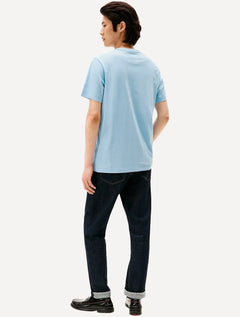 Camiseta Tommy Jeans Masculina Regular Pocket Azul Claro