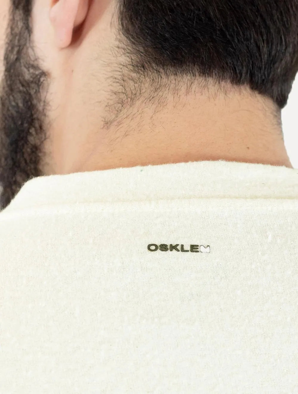 Camiseta Osklen Masculina Oversized Eco Fibers Off-White