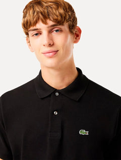 Polo Lacoste Masculina L.12.12 Preta