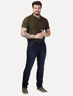 Calça Levis Jeans Masculina 511 Slim Stretch Greenish Escuro