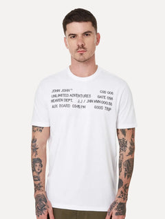 Camiseta John John Masculina Regular Fit Gate 098 Branca