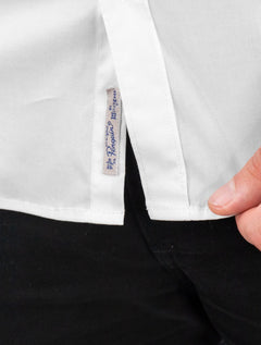 Camisa Original Penguin Masculina Regular Tricoline Bordado Branca