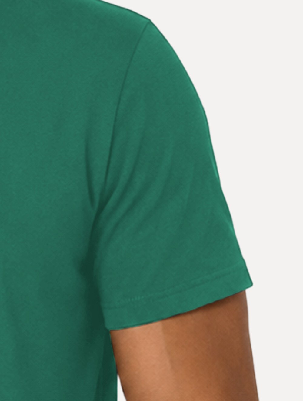 Camiseta Individual Masculina Slim Pima Soft Touch Logo Verde