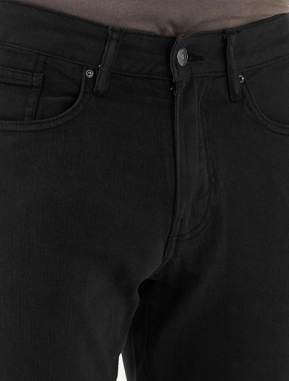 Calça Jeans Armani Exchange Masculina J14 Slim Fit 5 Pockets Preta