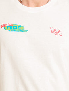 Camiseta John John Masculina Regular Fit Power Rider Off White