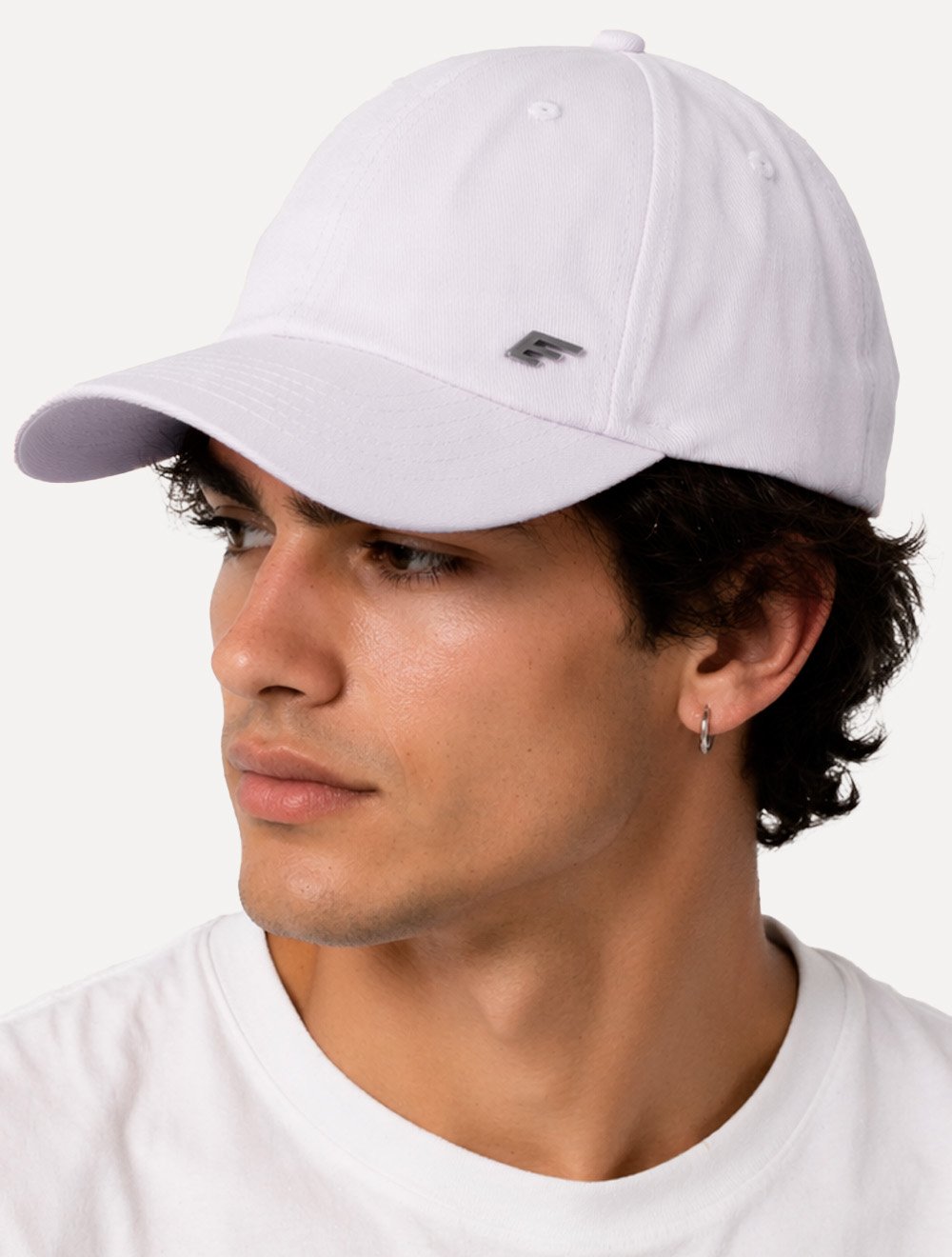 Boné Ellus Masculino Metal Logo Roxo Claro