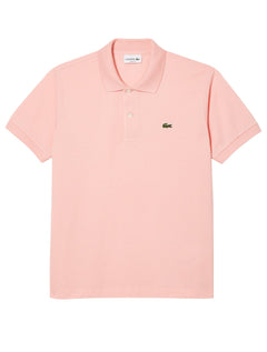 Polo Lacoste Masculina L.12.12 Peach Rosa