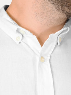 Camisa Levis Masculina Relaxed Oxford Authentic Button Down Branca