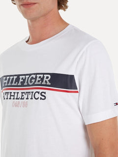 Camiseta Tommy Hilfiger Masculina Athletics 045/88 Branca