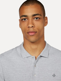 Polo Dudalina Essentials Extra Cotton Gray Icon Cinza Mescla