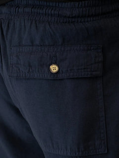 Short Reserva Masculino Regular Casual Button Azul Marinho
