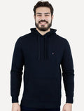 Moletom Tommy Hilfiger Masculino Essential Terry Hoody Azul Marinho