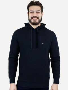 Moletom Tommy Hilfiger Masculino Essential Terry Hoody Azul Marinho