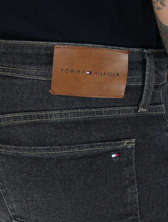 Calça Tommy Hilfiger Jeans Masculina Regular Fit Mercer Arcade Grey Cinza Escuro