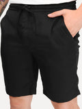 Bermuda Calvin Klein Jeans Masculina Chino Cotton Elastic Preta