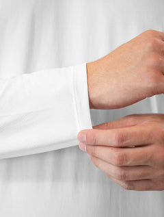 Blusa The North Face Masculina Manga Longa Crewneck Hyper Branca