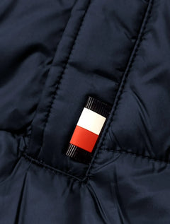 Jaqueta Tommy Hilfiger Packable Recycled Bomber Azul Marinho