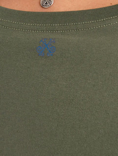 Camiseta John John Masculina Regular Fit Basic Lisa Verde Militar