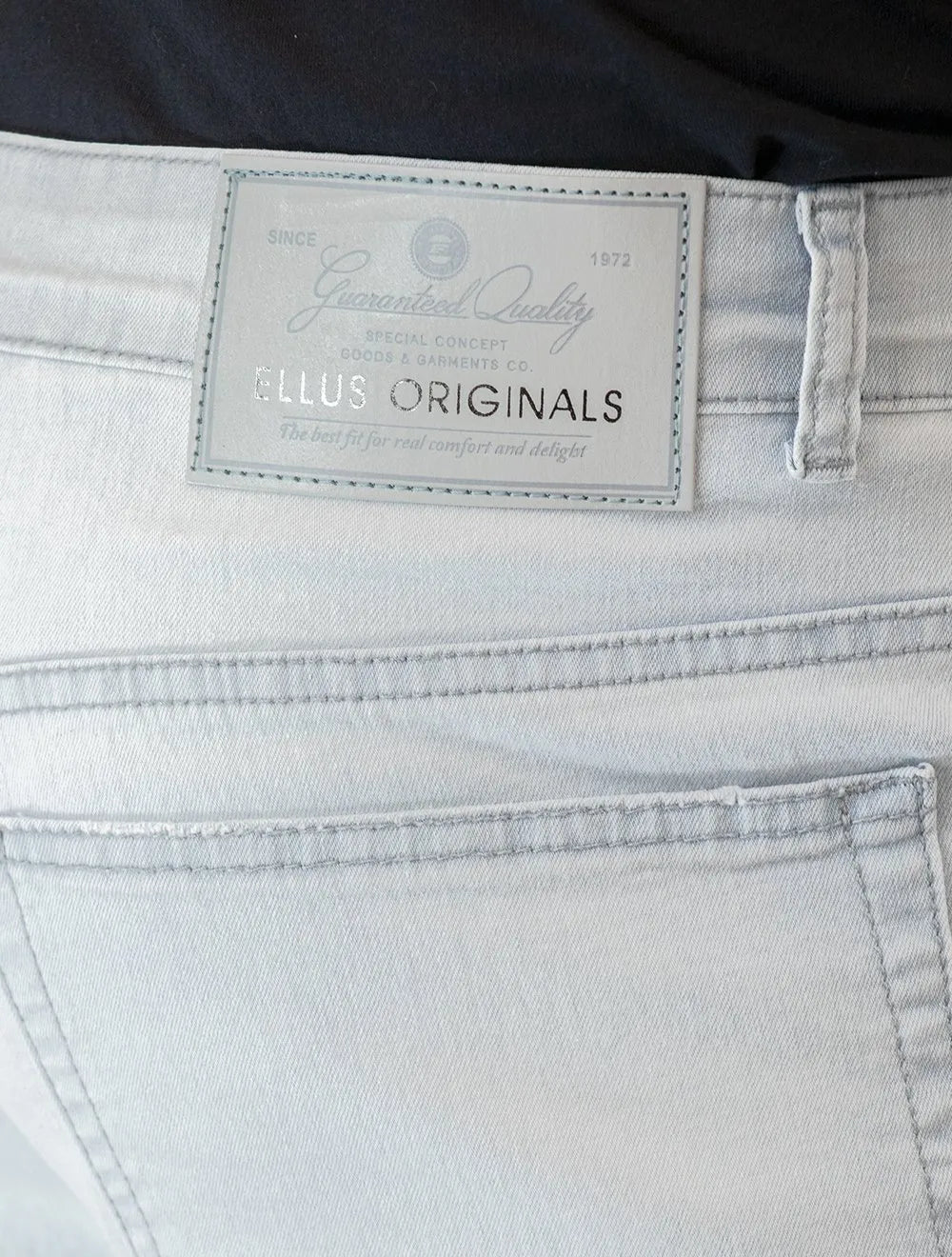 Bermuda Ellus Jeans Masculina First Light Blue Zetex Clara