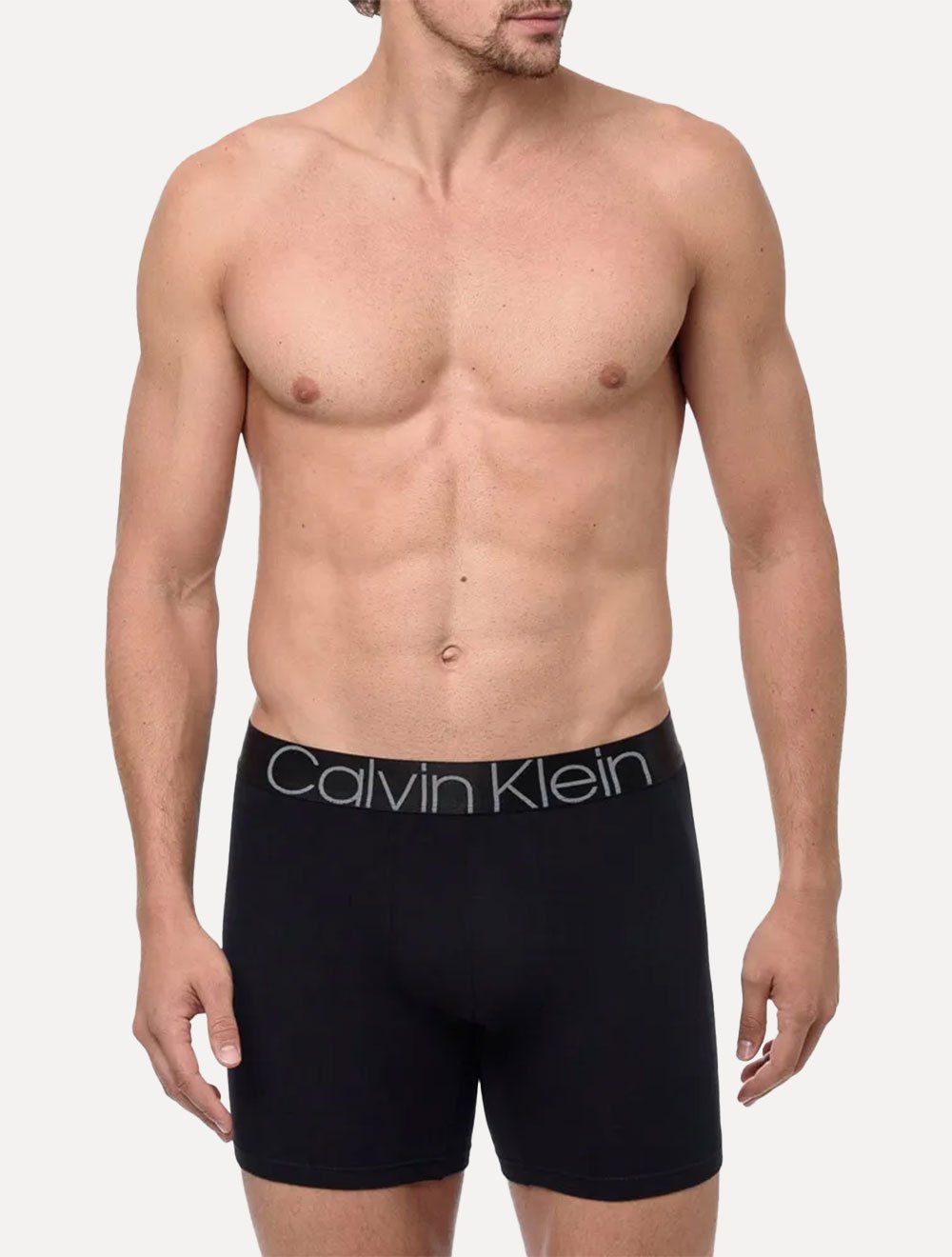 Cueca Calvin Klein Boxer Cotton CK Icon Preta 1UN