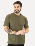 Camiseta Aramis Masculina Regular Piquet Classica Verde Médio