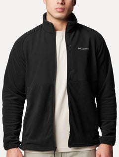 Jaqueta Columbia Masculina Fleeces Sage Peak Full Zip Preto