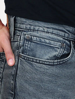 Calça Levis Jeans Masculina 511 Slim Stretch Cinza