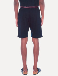 Short Tommy Hilfiger Sleepwear Logo Lounge Azul Marinho