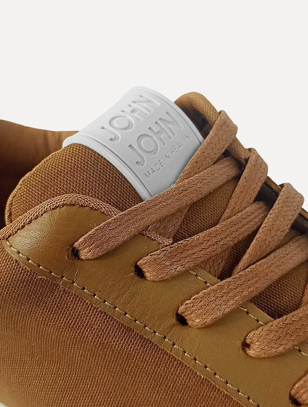 Tênis John John Masculino Nobuck Amsterdam Caramelo