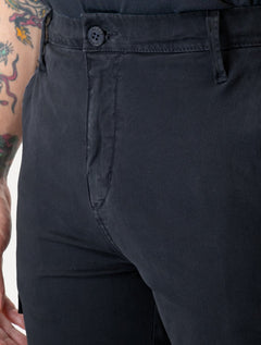 Bermuda Guess Masculina Cargo Sarja Azul Escuro