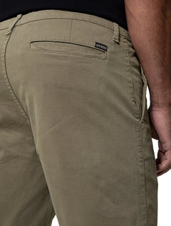 Bermuda Guess Masculina Chino Stretch Cáqui