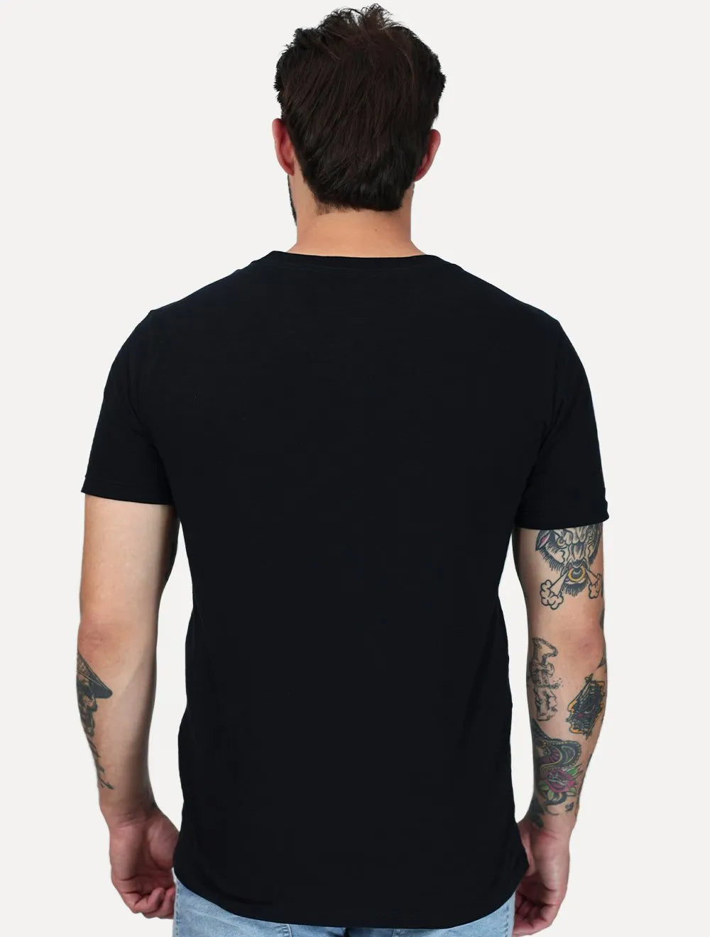 Camiseta John John Slim Fit Flame Preto