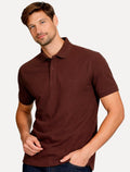 Polo Aramis Masculina Piquet Colorfix Bordeaux Bordô