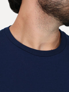 Camiseta Levis Masculina Slim Tag Sleeve Lisa Azul Marinho LB002 0259