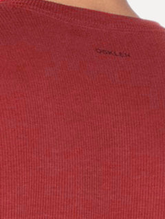 Camiseta Osklen Masculina Canelado Pure Soft Vermelho
