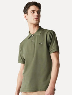 Polo Lacoste Masculina L.12.12 Verde Oliva