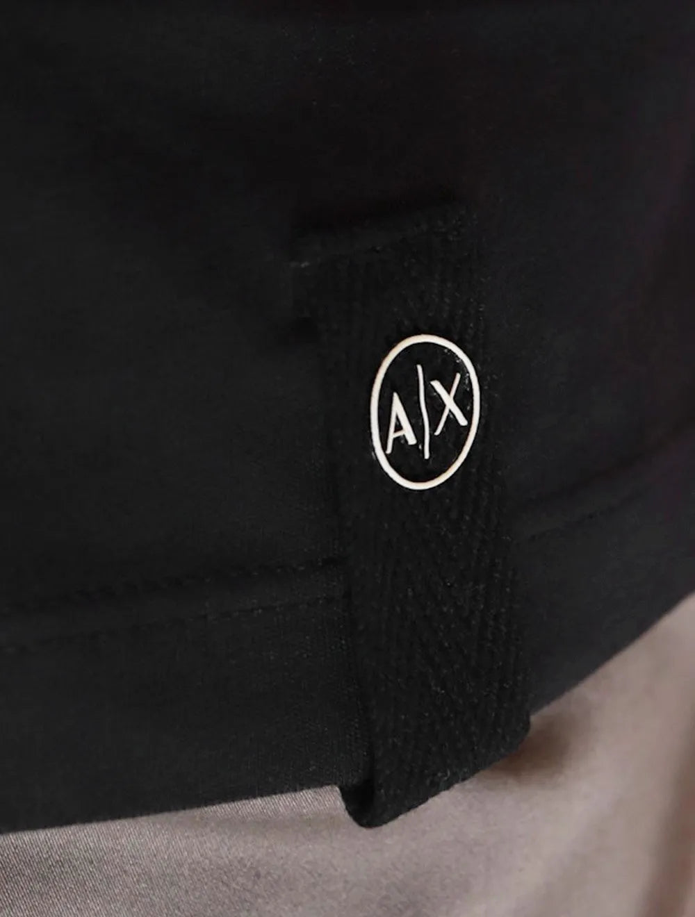 Camiseta Armani Exchange Masculina Regular 1991 Chest Logo Azul Marinho