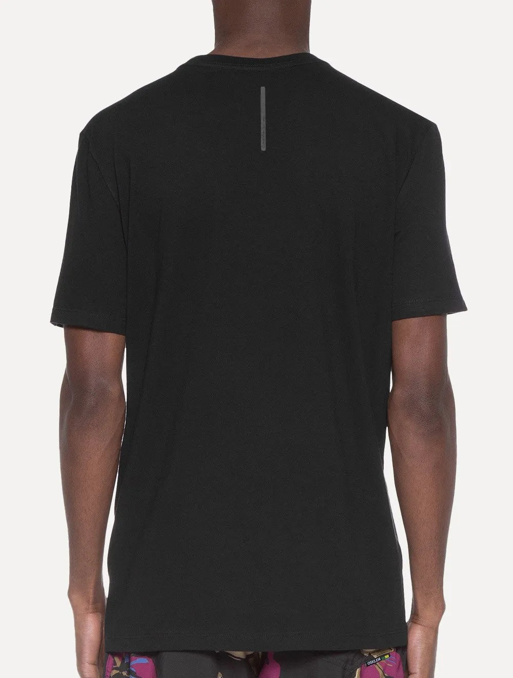 Camiseta Calvin Klein Swimwear Masculina C-Neck Logo Preta