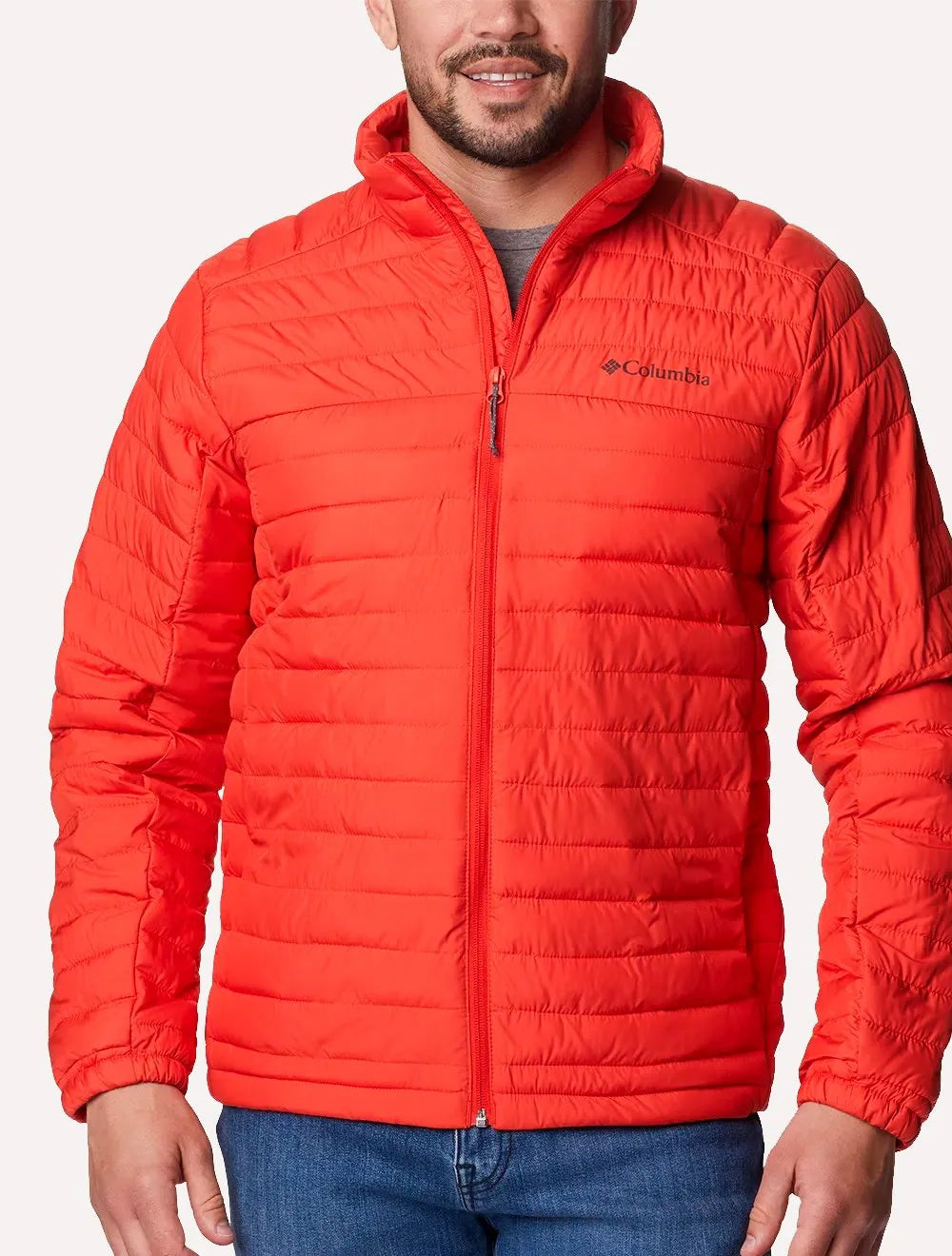 Jaqueta Columbia Masculina Silver Falls Vermelha Coral