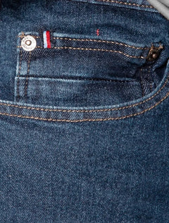 Calça Tommy Hilfiger Jeans Masculina Regular Fit Mercer Royal Blue Azul