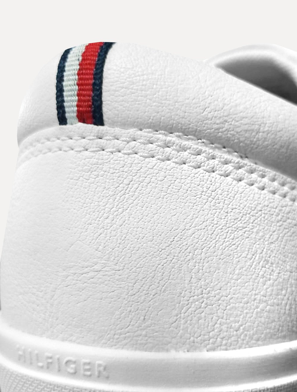 Tênis Tommy Hilfiger Masculino Couro Harrison 5D5 Branco