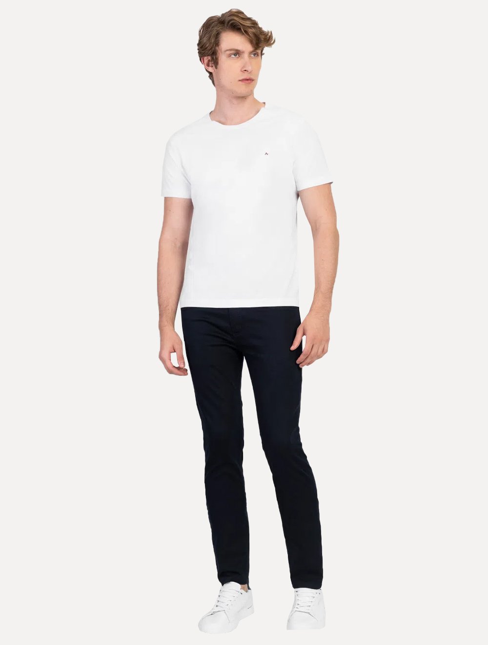 Kit Camisetas Aramis | Masculina Basic Lisa Branca