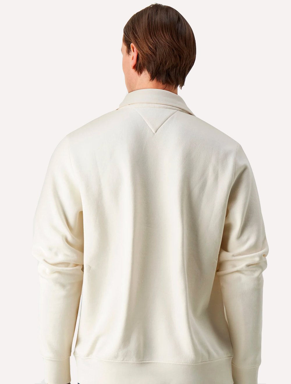 Moletom Tommy Hilfiger Masculino Track Graphic Half Zip Areia