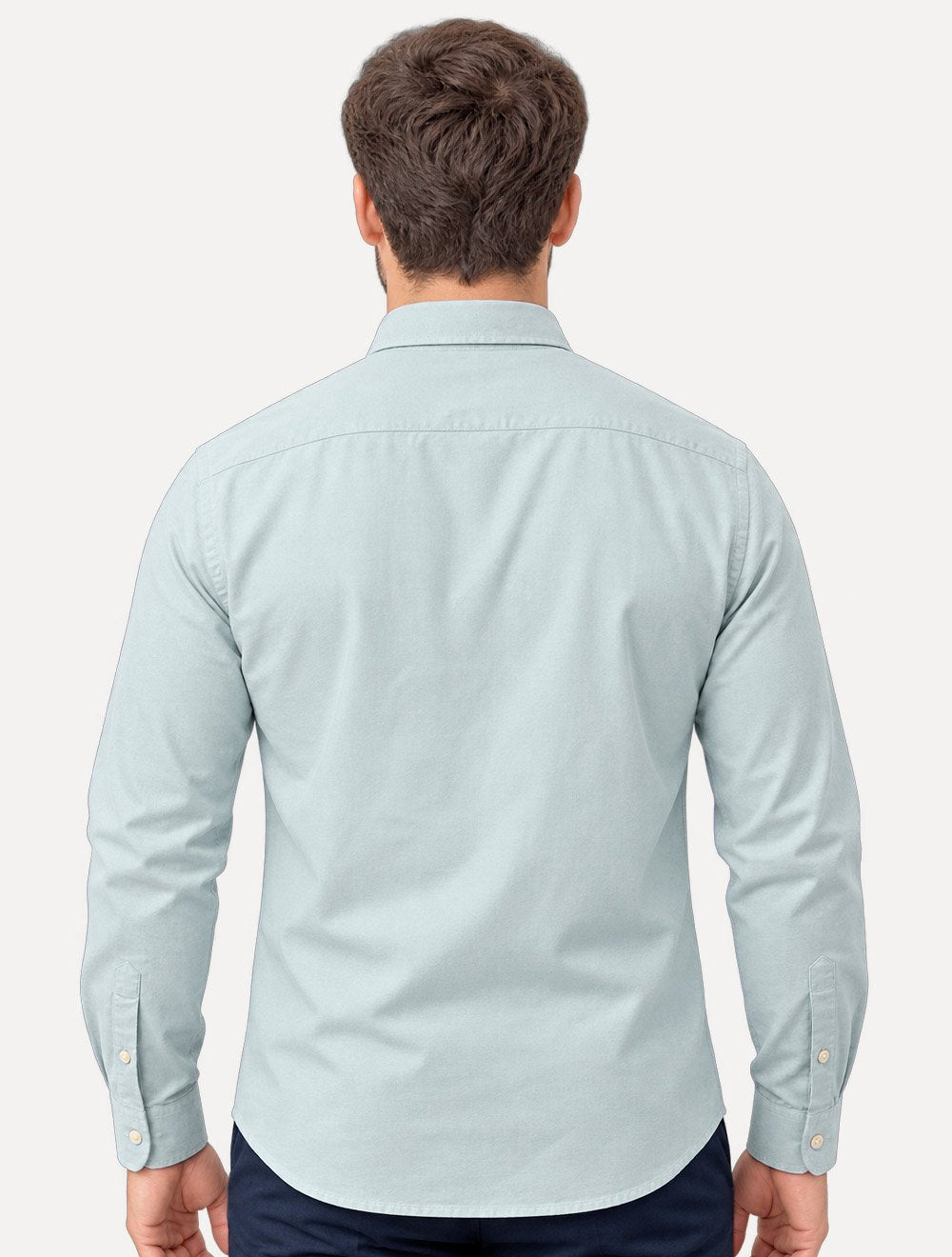 Camisa Levis Masculina Relaxed Oxford Authentic Button Up Azul Claro